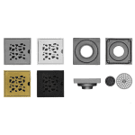 کفشور سارانیک 10*10 آلومینیوم (درب استیل)کد 404