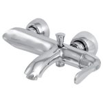 شیر دوش شیبه مدل هامون کروم