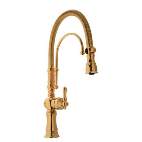 شیر ظرفشویی شیبه فنری مدل ارژن طلایی