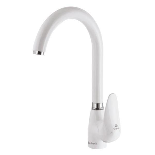 شیر ظرفشویی شیبه مدل آفتاب رنگ سفید